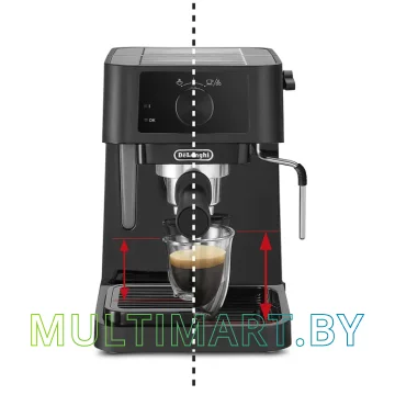 Рожковая помповая кофеварка DeLonghi Stilosa EC230.BK картинка 5